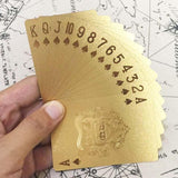 Gold 'Gunmetal' Playing Cards