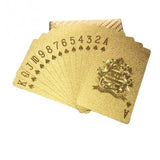 Gold 'Gunmetal' Playing Cards